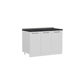 Minar 125 Cm Mutfak Dolabı Beyaz 125-b1-alt Modül