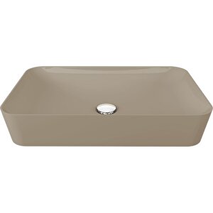 Ul060-00cm Ultra Dikdörtgen Çanak Lavabo 60 Cm - Mat Cappucino