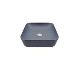 Ul040-00bm Ultra Kare Çanak Lavabo 40 Cm Mat Basalt