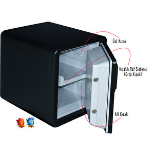 Mühlen Fire Safe Yg 97 | Yangına Ve Suya Dayanıklı Şifreli Çelik, Para Ve Değerli Eşya Kasası