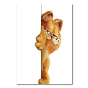 Ahşap Tablo Garfield 35x50 cm