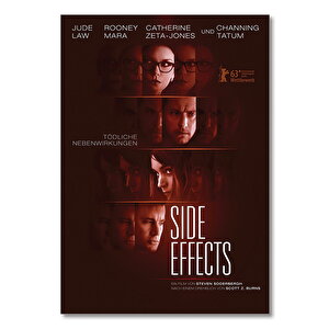 Ahşap Tablo Side Effects Film Afişi 50x70 cm