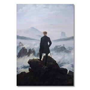 Ahşap Tablo Bulutların Üstünde Yolculuk 50x70 cm