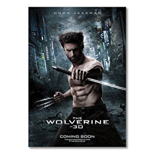Ahşap Tablo The Wolverine Film Poster 50x70 cm