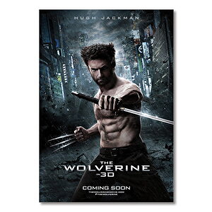Ahşap Tablo The Wolverine Film Poster 25x35 cm