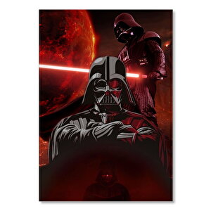 Ahşap Tablo Star Wars Savaşçılar 35x50 cm