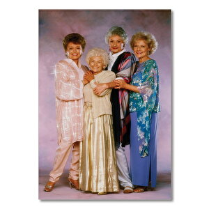 Ahşap Tablo The Golden Girls 35x50 cm