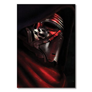 Ahşap Tablo Star Wars Kırmızı 25x35 cm
