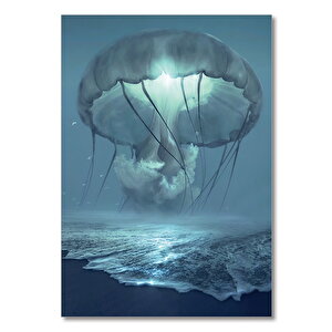 Ahşap Tablo Fantastik Deniz Anası 50x70 cm