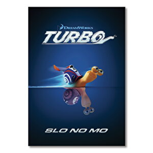 Ahşap Tablo Turbo Film Posteri 25x35 cm
