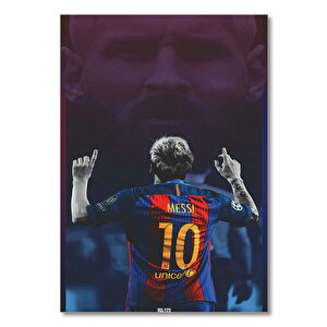 Ahşap Tablo Messi 35x50 cm