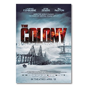 Ahşap Tablo Coloni Film Afiş