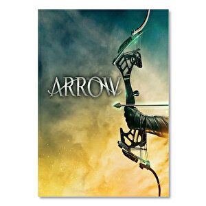 Ahşap Tablo Arrow Afiş Görseli 25x35 cm