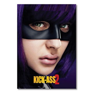 Ahşap Tablo Kick Ass 2 Film Afişi 25x35 cm