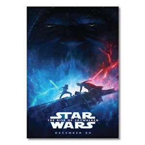 Ahşap Tablo Star Wars 20 Aralık Afiş