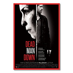 Ahşap Tablo Dead Man Down 2013 Movie Poster 50x70 cm