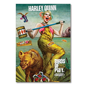 Ahşap Tablo Harley Quinn Birds Of Prey 25x35 cm