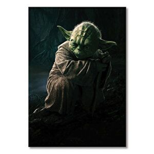 Ahşap Tablo Yoda Star Wars 35x50 cm