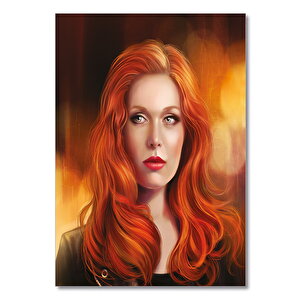 Ahşap Tablo Abaddon Supernatural Fanart