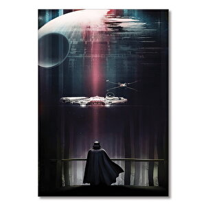 Ahşap Tablo Star Wars Işınlanıyor
