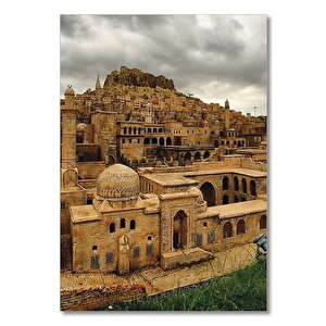Ahşap Tablo Mardin 50x70 cm