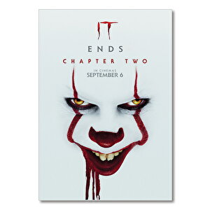 Ahşap Tablo İt Ends Chapter Two Film 35x50 cm