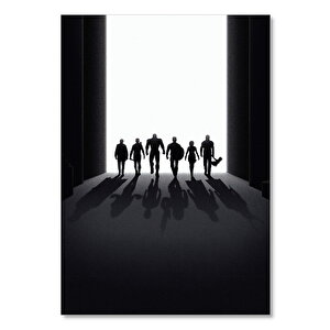 Ahşap Tablo Avengers Endgame Dark Mode 25x35 cm