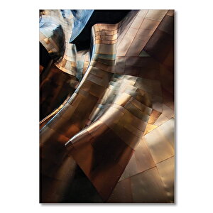 Ahşap Tablo Soyut Resim 50x70 cm