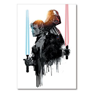 Ahşap Tablo Yıldız Savaşçıları 35x50 cm