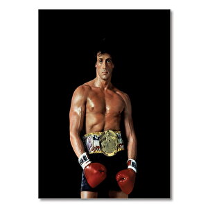 Ahşap Tablo Rockey Bilboa 50x70 cm