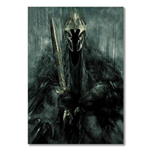 Ahşap Tablo Yüzüklerin Efendisi Nazgül 50x70 cm
