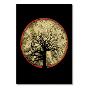 Ahşap Tablo Beste Ağaç 50x70 cm