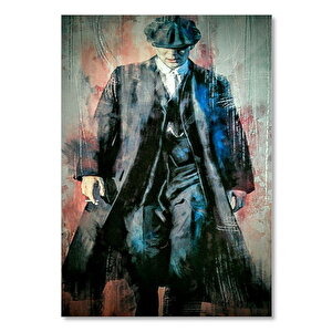 Ahşap Tablo Peaky Blinders Çizim 50x70 cm
