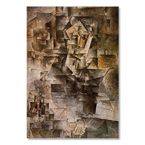 Ahşap Tablo Portrait Of Daniel-henry Kahnweiler, 1910 By Pablo Picasso 25x35 cm
