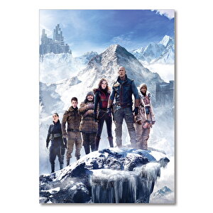 Ahşap Tablo Jumanji The Next Level Zirvede 50x70 cm