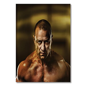 Ahşap Tablo Glass James Mcavoy Görseli 35x50 cm