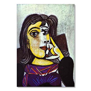 Ahşap Tablo Portrait Of Dora Maar, 1937 By Pablo Picasso 35x50 cm