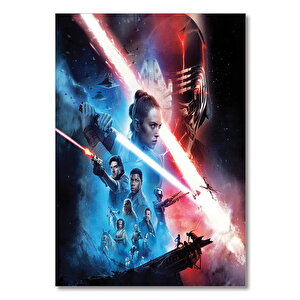 Ahşap Tablo Star Wars The Rise Of Skywalker Kompozisyon 35x50 cm