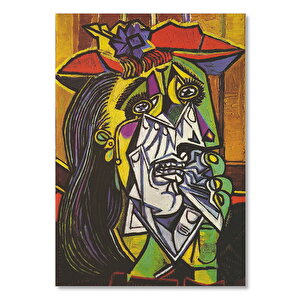 Ahşap Tablo The Weeping Woman, 1937 By Pablo Picasso 35x50 cm