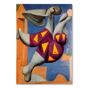 Ahşap Tablo Bather With Beach Ball, 1932 By Pablo Picasso 25x35 cm