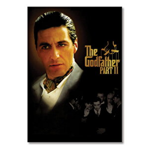Ahşap Tablo The Godfather 2 Al Pacino 25x35 cm