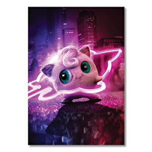Ahşap Tablo Pokemon Jigglypuff 50x70 cm