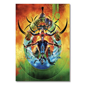 Ahşap Tablo Thor Ragnarok Jeff Anthony Cate 50x70 cm