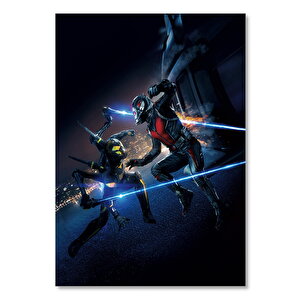 Ahşap Tablo Ant Man Vs Wasp 25x35 cm