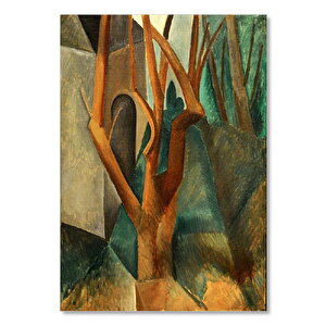 Ahşap Tablo La Rue-des-bois, 1908 By Pablo Picasso 35x50 cm