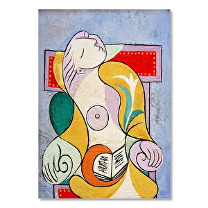 Ahşap Tablo La Lecture, 1932 By Pablo Picasso 50x70 cm