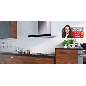 F10 90 Cm Ankastre Flat Sessiz Davlumbaz