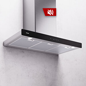F10 90 Cm Ankastre Flat Sessiz Davlumbaz