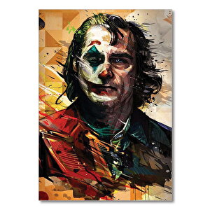 Ahşap Tablo Joker Illustration Görseli 35x50 cm