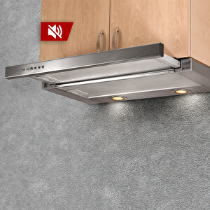 A100 60 Cm Sürgülü Inox Sessiz Aspiratör